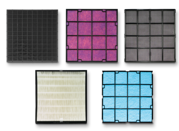 Zepter Therapy Air® ION - 1-year filter pack - two antibacterial filters, HEPA filter, antiallergic filter and activated carbon filter