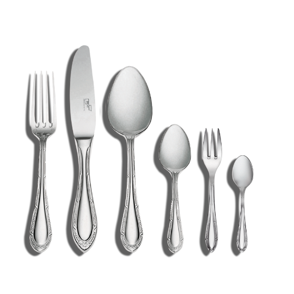 Zepter SENATOR stainless steel cutlery set - 36 pieces, set for 6 persons, traditional design, high-grade stainless steel