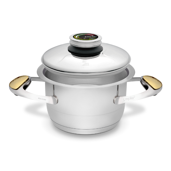 Zepter cookware for cooking without fat and water - pot 2.0 l, 16 cm
