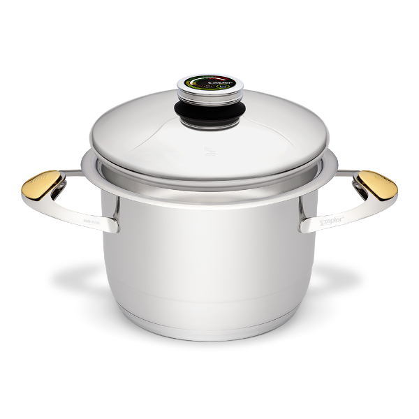 Zepter cookware for cooking without fat and water - 4.2 l pot, Ø 20 cm, height 14.2 cm