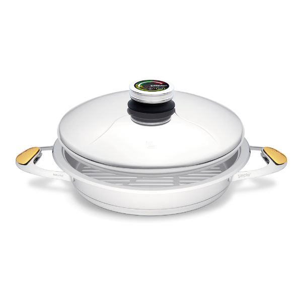 Zepter cookware for cooking without fat and water - Grill pan 3.0 l Ø 28 cm H 5.7 cm