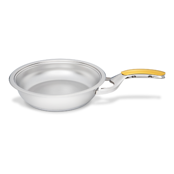 Zepter URA pan for cooking without fat and water - frying pan URA 2.5 l Ø 24 cm (1 handle, without lid)