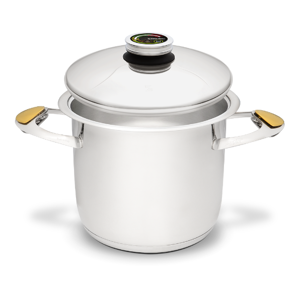 Zepter cookware for cooking without fat and water - pot 9.0 l Ø 24 cm h 21 cm